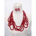 Hawaiian Lopa Seeds Red Beans Acacia Beans Necklace